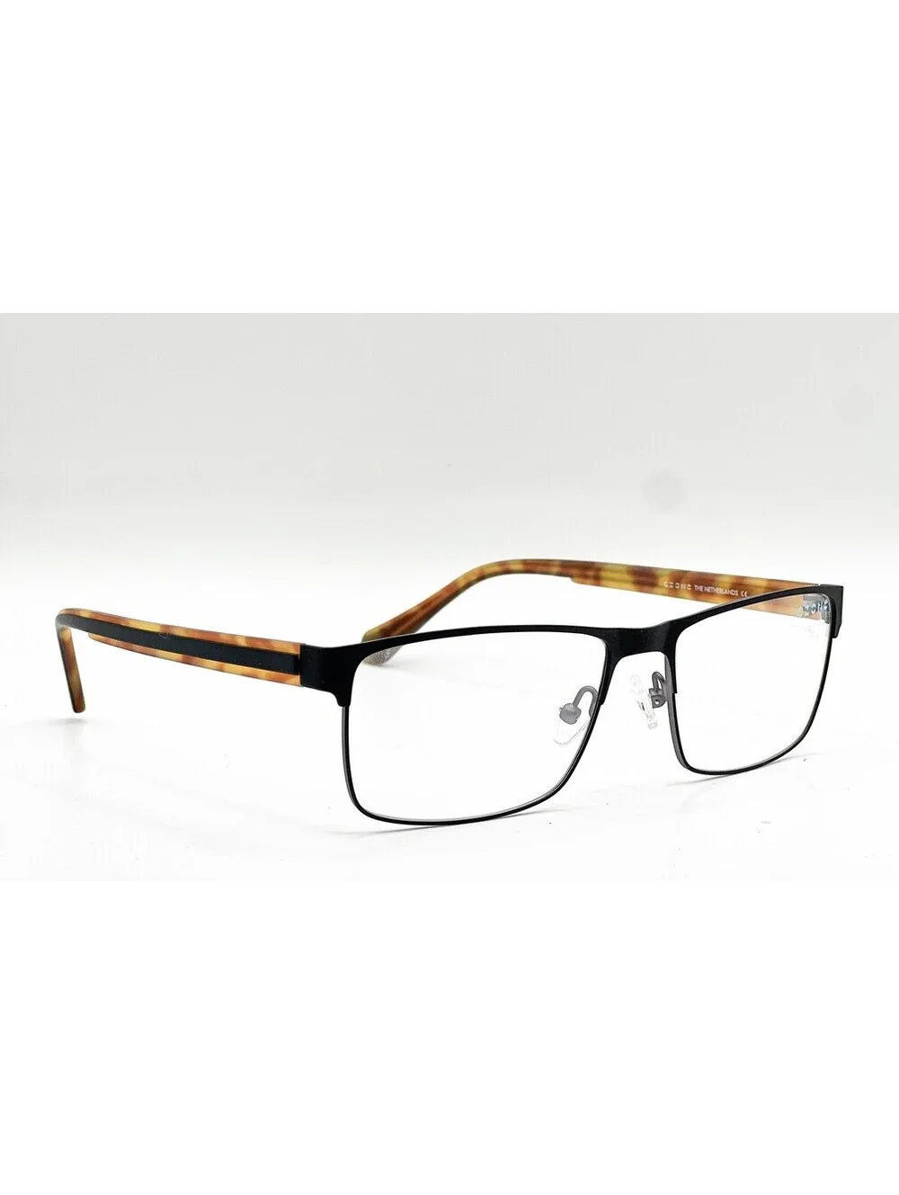 C-Zone E5198 90 Black/Havana Brown Authentic Eyeglasses 58-17-145